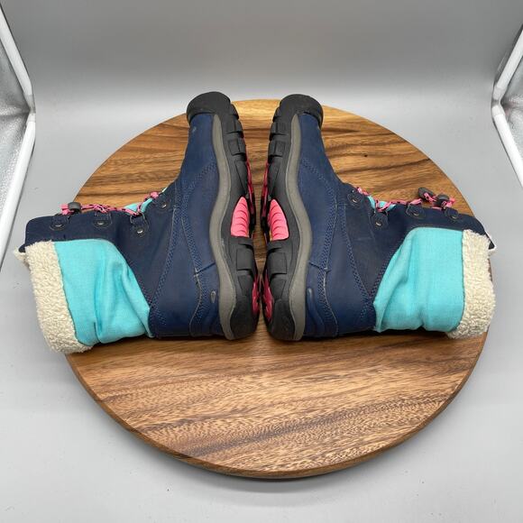 Keen Snow Boots Womens Size 5 Blue Waterproof Winter Casual Comfort Shoes - Picture 6 of 8